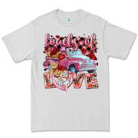 Dove Grey loads of love valentines day truck Premium Tee - NancyCooperArtShop