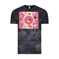 Cloud Black cafecito y chisme Vintage Tee - MaliasSmallBusiness