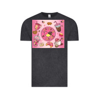 Vintage Black cafecito y chisme Vintage Tee - MaliasSmallBusiness