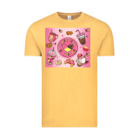 Vintage Mustard cafecito y chisme Vintage Tee - MaliasSmallBusiness