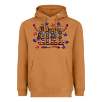 Meerkat All American Girl Heavyweight Hoodie - CowCowDesign