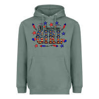 Sage All American Girl Heavyweight Hoodie - CowCowDesign