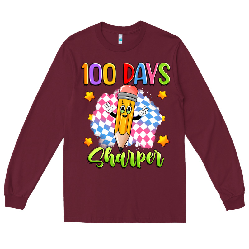 100 Days Sharper Long Sleeve Tee by Artiststas | Teevron