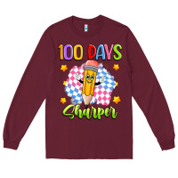 Burgundy 100 days sharper Long Sleeve Tee - Artiststas