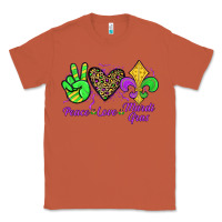 Copper peace love mardi gras Classic Tee - JahusDesignShop