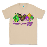 Mushroom peace love mardi gras Classic Tee - JahusDesignShop