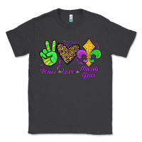 Smoke peace love mardi gras Classic Tee - JahusDesignShop