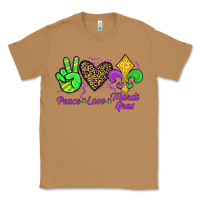 Toasted Coconut peace love mardi gras Classic Tee - JahusDesignShop