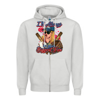 I'll Always Be Your Biggest Fan Baseball Zipper Hoodie | Teevron