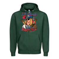 Sports Green I'll always be your biggest fan Baseball Zipper Hoodie - HowdyJamesFarm