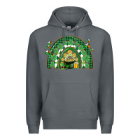 Rock St. Patrick's rainbow Premium Hoodie - CowGirlArtShop