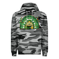 Slate Camo St. Patrick's rainbow Premium Hoodie - CowGirlArtShop