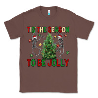 Chestnut Tis' the season to be Jolly Classic Tee - NancyCooperArtShop