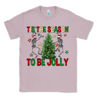 Lilac Tis' the season to be Jolly Classic Tee - NancyCooperArtShop