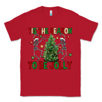 Red Tis' the season to be Jolly Classic Tee - NancyCooperArtShop