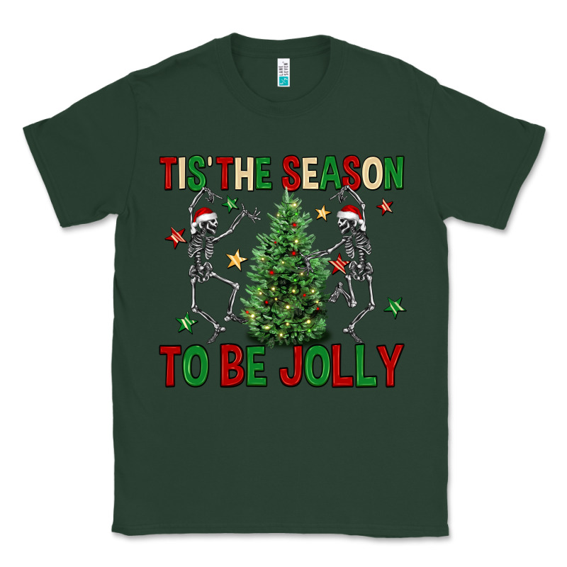 Tis' The Season To Be Jolly Classic Tee by NancyCooperArtShop | Teevron