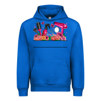 Cobalt Hair Stylist Your Textt Urban Hoodie - CowhideDigitalArt