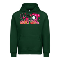 Forest Green Hair Stylist Your Textt Urban Hoodie - CowhideDigitalArt