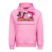 Fuchsia Pink Hair Stylist Your Textt Urban Hoodie - CowhideDigitalArt