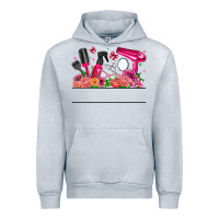 Heather Grey Hair Stylist Your Textt Urban Hoodie - CowhideDigitalArt