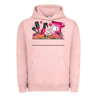 Pigment Salmon Hair Stylist Your Textt Urban Hoodie - CowhideDigitalArt