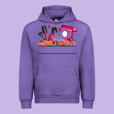 Hair Stylist Your Textt Urban Hoodie Designed By Cowhidedigitalart