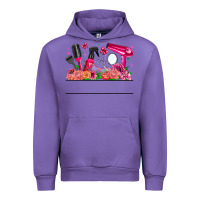 Tulip Hair Stylist Your Textt Urban Hoodie - CowhideDigitalArt