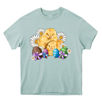 Arona chicks eggs daisy easter Heavy Core Tee - Artiststas