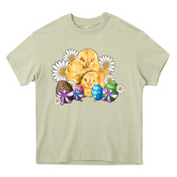 Mossy chicks eggs daisy easter Heavy Core Tee - Artiststas