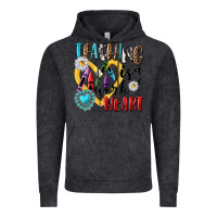 Vintage Black teaching is a work of heart Vintage Hoodie - NancyCooperArtShop