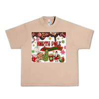 Burro North Pole Hot Chocolate christmas Urban Heavy Tee - MaliasSmallBusiness