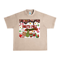 French Oak North Pole Hot Chocolate christmas Urban Heavy Tee - MaliasSmallBusiness