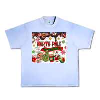Grape Ice North Pole Hot Chocolate christmas Urban Heavy Tee - MaliasSmallBusiness