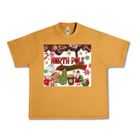 Peanut Butter North Pole Hot Chocolate christmas Urban Heavy Tee - MaliasSmallBusiness