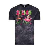 Cloud Black sleigh all day Vintage Tee - MaliasSmallBusiness