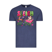 Vintage Denim sleigh all day Vintage Tee - MaliasSmallBusiness
