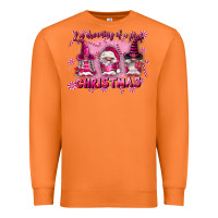 Carrot i'm dreaming of a pink christmas Premium Sweatshirt - FaDigitalArtStudio