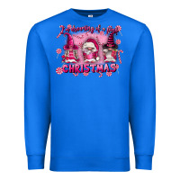 True Royal i'm dreaming of a pink christmas Premium Sweatshirt - FaDigitalArtStudio