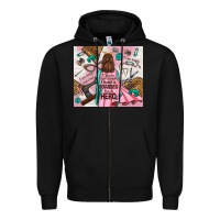 Black i rescue craft supplies i'm not a hoarder i'm hero Zipper Hoodie - TumblerDesignByShophia