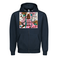 Navy i rescue craft supplies i'm not a hoarder i'm hero Zipper Hoodie - TumblerDesignByShophia