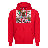 Red i rescue craft supplies i'm not a hoarder i'm hero Zipper Hoodie - TumblerDesignByShophia