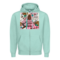 Seafoam i rescue craft supplies i'm not a hoarder i'm hero Zipper Hoodie - TumblerDesignByShophia