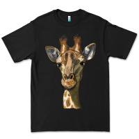 Black giraffe head Premium Tee - LillyAllenDesigns