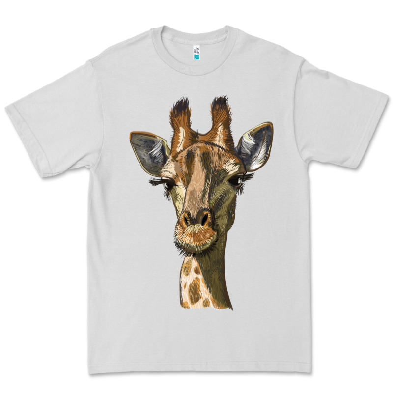 Giraffe Head Premium Tee by LillyAllenDesigns | Teevron