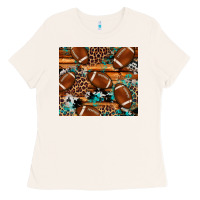 Bone football tumbler Ladies Tee - Artiststas