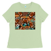 Matcha football tumbler Ladies Tee - Artiststas