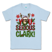 Dusty Blue You serious clark deer Classic Tee - NancyCooperArtShop