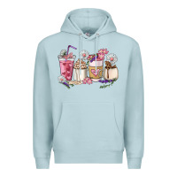 Blue Mist Mama coffee cup mother's day Premium Hoodie - HowdyJamesFarm