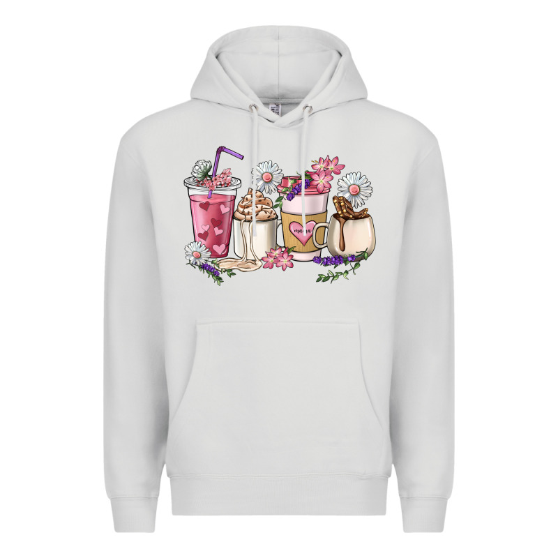 Mama Coffee Cup Mother's Day Premium Hoodie by HowdyJamesFarm | Teevron