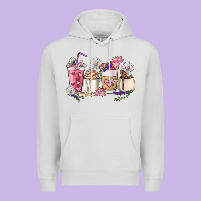 Mama Coffee Cup Mother's Day Premium Hoodie Designed By Howdyjamesfarm